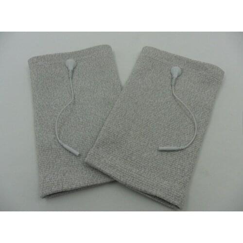 Fiber Electrode Conductive Knee pads sock glove Massage Acupuncture knee TENS Kneepads socks gloves Use With TENS/EMS Machines