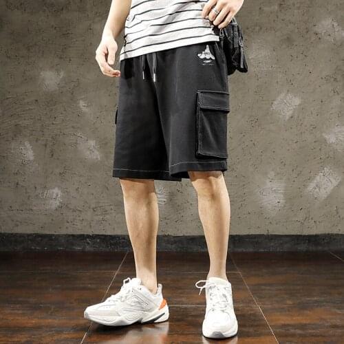 High quality casual cargo shorts Mens loose, straight, go-to summer shorts