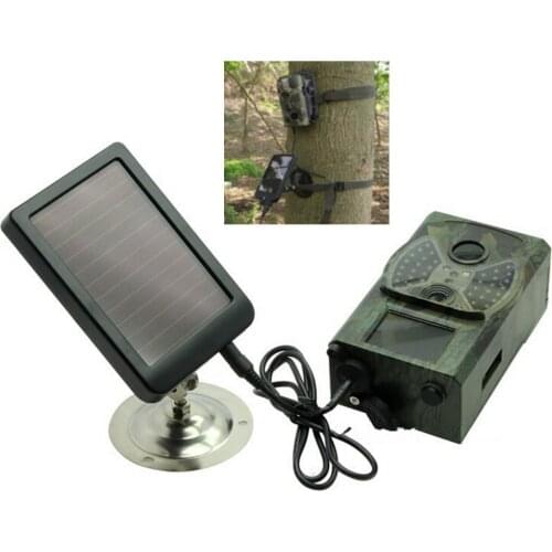 Solar Panel Charger Hunting Trail Camera Chargers For Only Suntek HC800A HC801A HC800M HC801M HC800G HC801G HC800LTE HC801LTE
