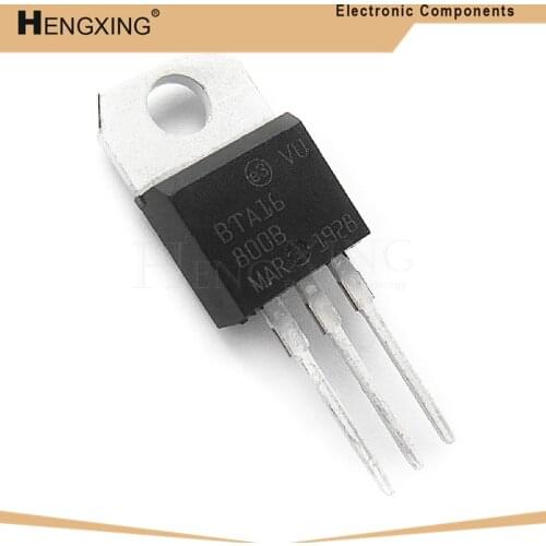10piece BTA16-800B BTA16-800 TO-220 800V 16A new original In Stock