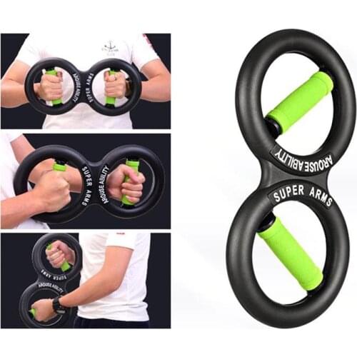 8-Word Hand Gripper Wrist Power Device Chest Expander Workout Muscle Exercise Home Fitness Equipment