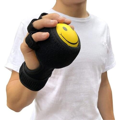 Anti-Spasticity Ball Splint & Finger Posture Corrector for Stroke Hand, Functional Split-fingered Hand Wrist Support