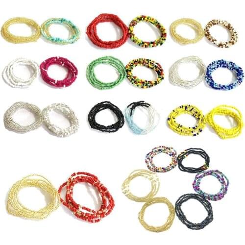Bikini chain belly handmade rice beads waist chain