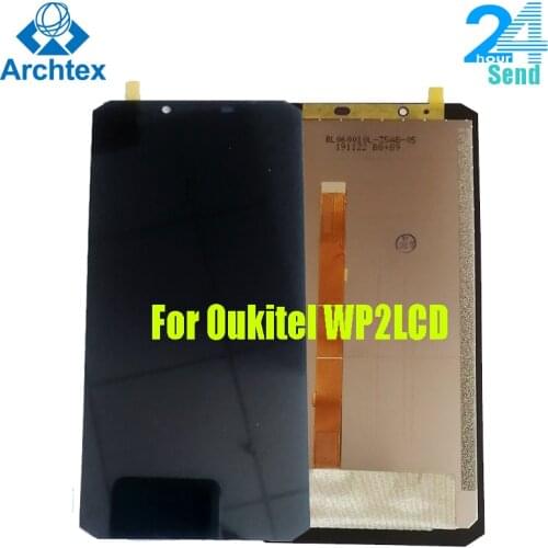 For Original Oukitel WP2 LCD Display +Touch Screen Digitizer Assembly Replacement Parts 6.0 inch 18:9 WP2 Android 8.0 Display
