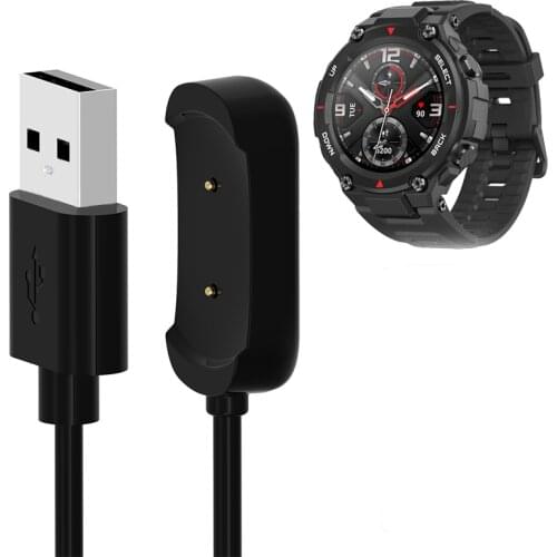 Dock Charger Adapter USB Charging Cable Base Cord Wire for Xiaomi AMAZFIT T-ReX A1918 Sport Watch GTR 42mm 47mm GTS Smartwatch
