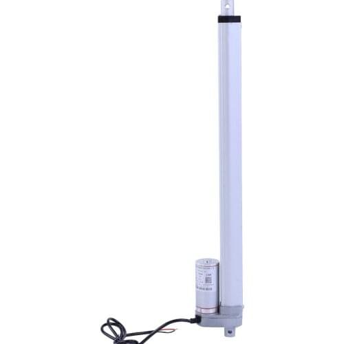 1500N Electric Linear Actuator 12V DC Motor Linear Motion Controller with Limit Switch JS-TGZ-U2 400mm Electric Motor Bracket