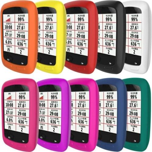 Dirt-resistance Fall Protection Silicone Cover Case For Garmin Edge 800 810 E810 GPS Anti-Scratch Screen Protector Film Case