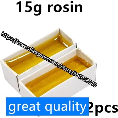 Special grade rosin, high-grade flux, welding oil, welding aids, high-purity rosin, 15 grams (2 pcs)