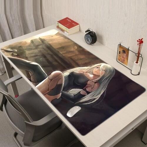 Neir Automata Mouse Carpet Pad Cute Mousepad Gamer Mat Xxl Pc Complete Keyboard Large Varmilo Hot Anime Pads Kawaii Mause Gaming