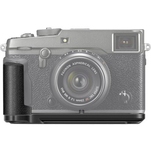 Neewer GB-XPRO2 Aluminum Alloy Hand Grip L Bracket Arca Swiss Type QR Plate Compatible with Fujifilm X-PRO3 X-PRO2 X-PRO1 Camera