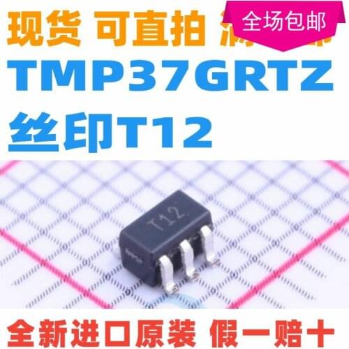 New 10pcs/lot TMP37GRTZ-REEL7 TMP37GRTZ T12 SOT23-5 Temperature Sensor