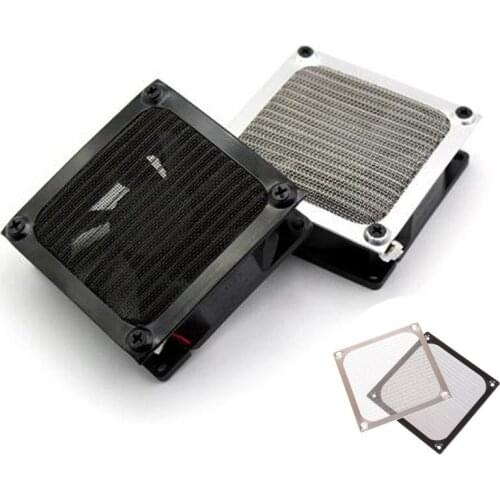 Cooling Dustproof 120mm Filter Shield Computer Fan Aluminum Case Grill Guard