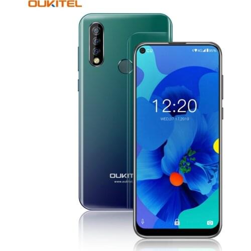New OUKITEL C17 Pro 4GB 64GB Android 9.0 6.35'' 19:9 MT6763 Smartphone Face ID Octa Core 3900mAh Triple Camera 4G Mobile Phone