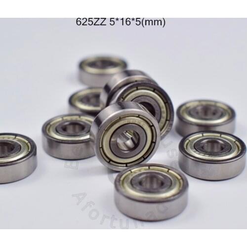 625 625ZZ 5*16*5(mm) 10pieces bearing free shipping ABEC-5 bearings metal Sealed Bearing 625 625Z 625ZZ chrome steel bearing