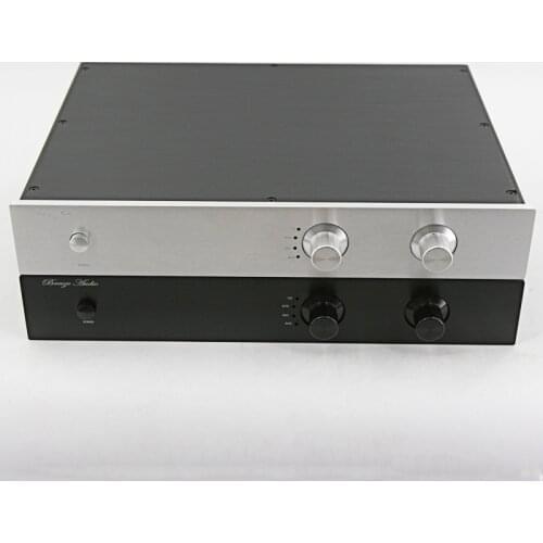 Size W430 H70 D308 Full Version Preamplifier Chassis Combined Knob Preamp Aliplifier Case DIY Power Supply Box 4307