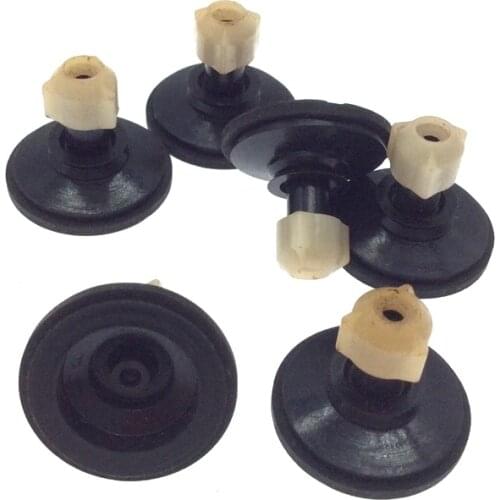 5PCS Take-up drive pulley With rubber ring for cassette deck audio tape record player