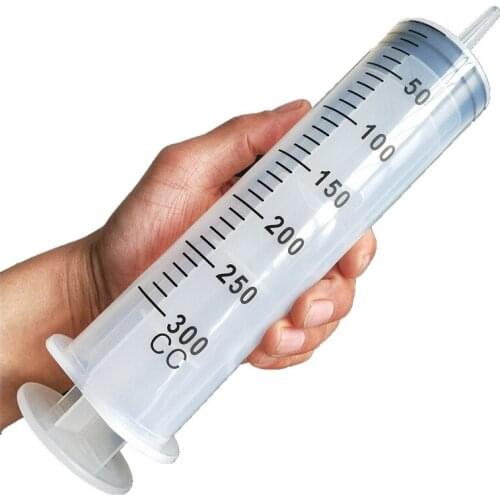 300ml syringe without needles use for industrial injection, 1 pcs