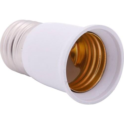 1Pc 65mm E27 To E27 Socket Extension Base Bulb Adapter Converter Holder Lamp Bases