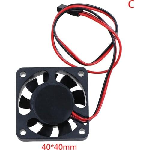 1 Pc 5V -7V 150A DC Cooling Fan For RC Model Motor ESC 25mm/30mm/40mm Power Transfer