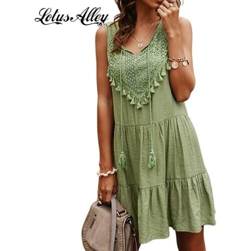 Spring Summer Green Dress Womens Sleeveless Dresses Retro Dress Woman Office Ladies 2019 Dress For Women Off Shoulder Jurk