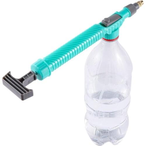 Push-pull Pressure Pump Sprayer Gun Adjustable Manual Air Pump Trolley Watering Atomization Gun Garden Plant Watering Tool