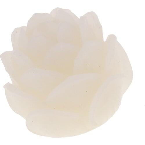 White Buddhism Jade Bodhi Seed Hand Carved Lotus Flower Beads Tibetan Buddhist Prayer Bracelet Necklace Making Charms