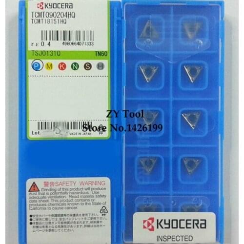 Free shopping! 10PCS TCMT090204-HQ TN60 lathe cutting tools CNC blade alloy carbide cutting tool carbide inserts