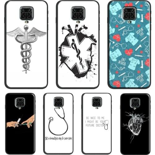 Doctor Nurse Medical Medicine Health For Xiaomi Redmi Note 7 8 Pro 8T 9S Note 9 10 Pro Cover For Redmi 9T 9 9A 9C 7A 8A Case