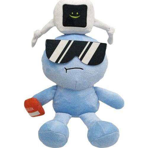 55cm Car Siren Head Plush Toy Cartoon Siren Head Horror Legend Black Cat Plush Doll Children’s Gift