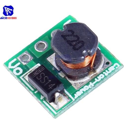 Diymore DC-DC 0.9V 1.5V 1.8V 2.5V 3V 3.3V 3.7V 4.2V to 5V Step Up Power Supply Boost Converter Module Voltage Regulator Board
