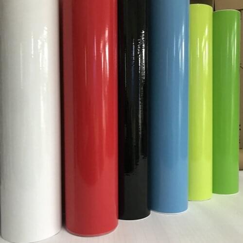 50cmx300cm Piano Black White Red Glossy Vinyl Film Sticker Car Trucks Computer Car Gloss Wrap Foil Covering with Air Release