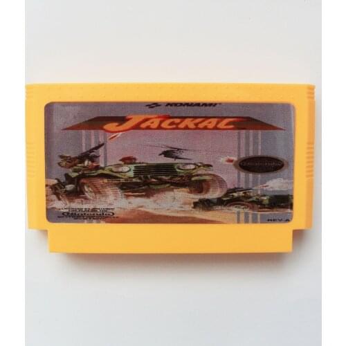 Jackal 60 Pin Game Card For 8 Bit Subor Game Player