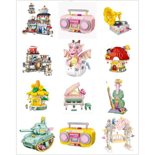 Loz mini Blocks Kids Building Toys DIY Boys Puzzle Girls Womens Gift no box