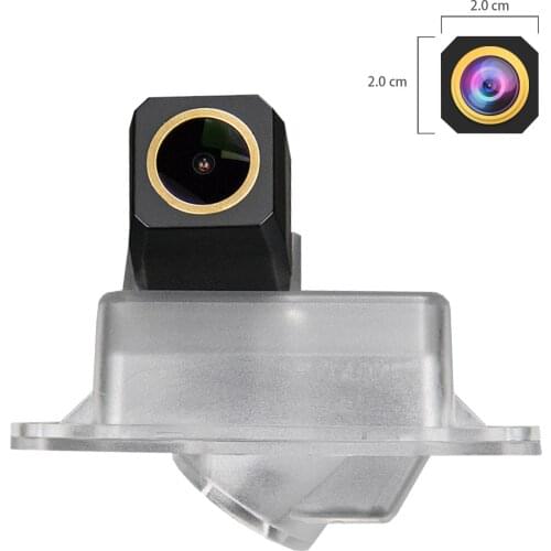 Misayaee Golden HD Car Rear View Reverse Camera Plate Light for Mitsubishi lancer EX/ Pajero 2015 2008 2010