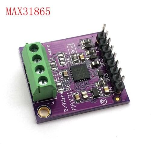 31865 MAX31865 RTD platinum resistance temperature detector module PT100 to PT1000