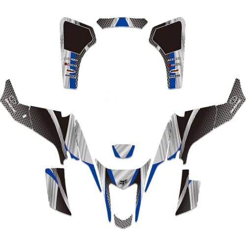 Motorcycle Team Graphic & Backgrounds Decal Sticker Kits for Suzuki LTZ400 2003 2004 2005 2006 2007 2008