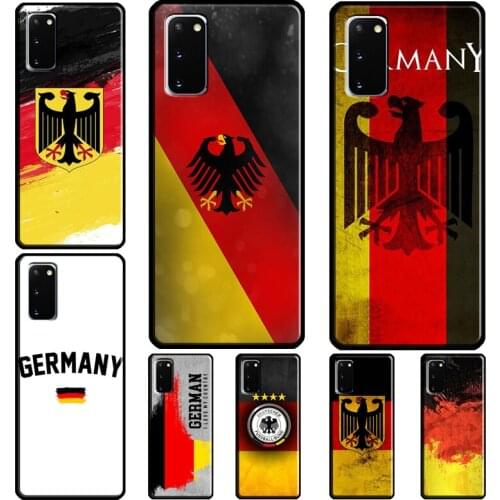 Germany Flag National Emblem Coque For Samsung Galaxy S20 fe S21 ultra S10 plus S9 S8 plus Note 20 silicone soft Case