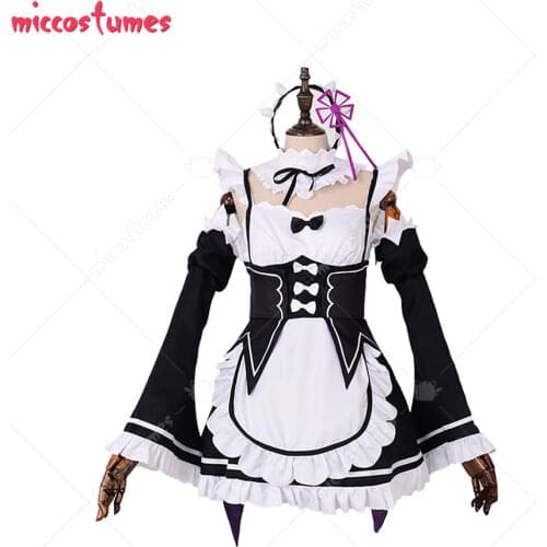 Re:Zero Starting Life in Another World Rem Cosplay Costume