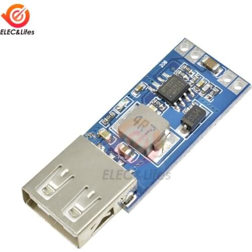 DC-DC Buck Converter 7.5-28V to 5V 3A USB Step Down Power Supply Module Precise car usb charger voltage regulator power module
