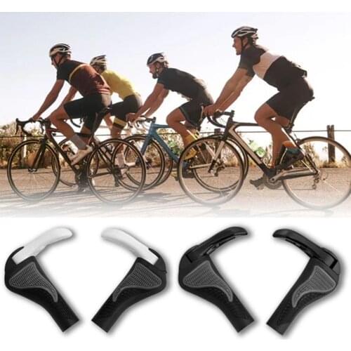 Bicycle Grips Horns Shofar Vice Handlebar Grips MTB Handlebar Cover Grips Cycling Handle End Grip Bar For Bicycle Accessories