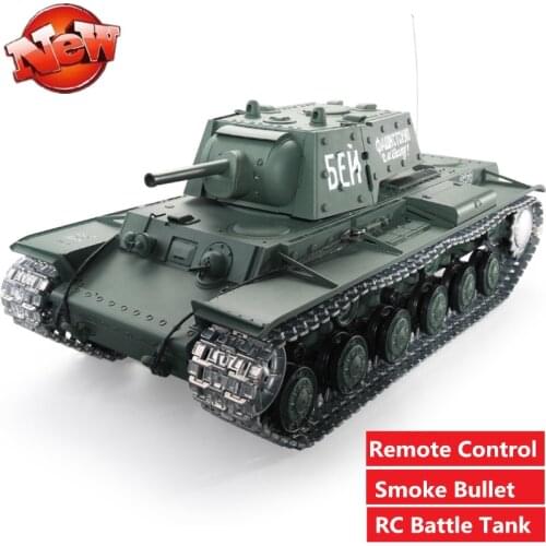 High Simulation Russia Armoured Assault Remote Control RC Battle Tank Toy Model With Smoking Bullet flash led light sound effect