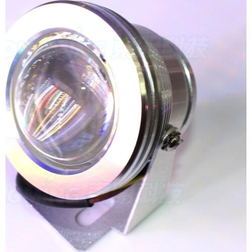 10pcs led underwater silver cover led Swimming Pool Lamp Lights underwater IP68 10W led underwater pool light convex lens