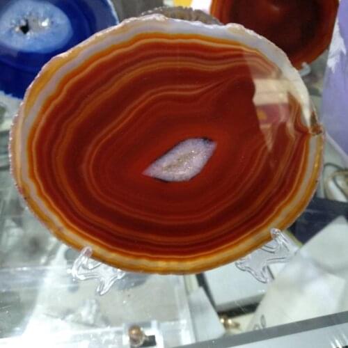 130mm Large Polished Agate Slice Slab Specimen