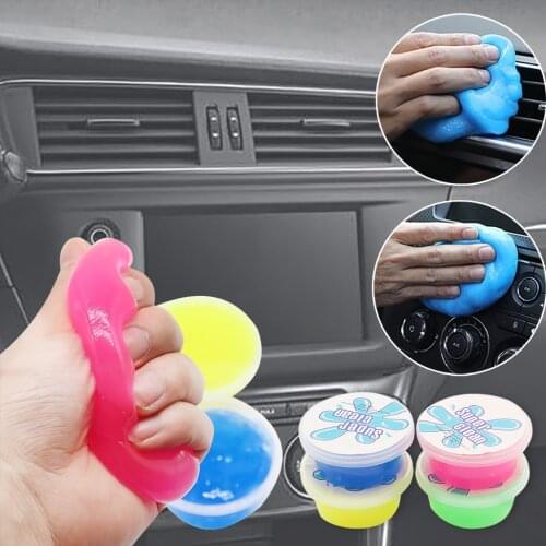 2020 Multifunction Car Clean Mud Keyboard Cleaning Air Conditioner Vent Magic Soft Sticky Clean Glue Slime Dust Dirt Cleaner