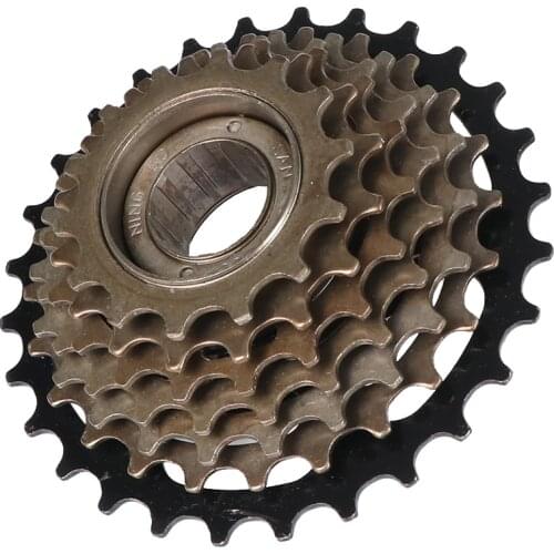 MTB Bicycle 7/8 Speed Cassette Mountain Road Bike Freewheel Cog Sprocket Flywheel Metal Thread Sprocket Bike Parts Accessories