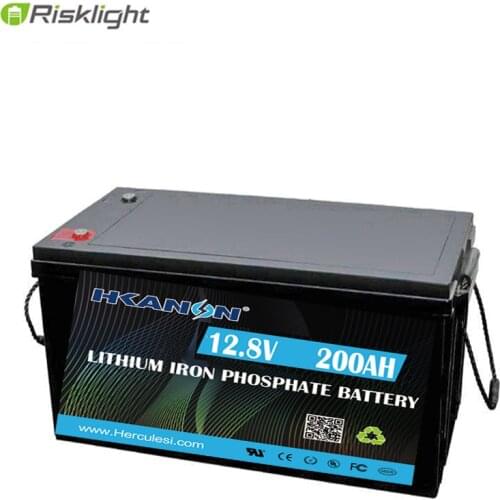 12V 200Ah 2560WH LiFePO4 Deep Cycle Battery 2000-5000 Cycles Perfect for RV, Caravan, Solar, Marine, Home Storage and Off-Grid