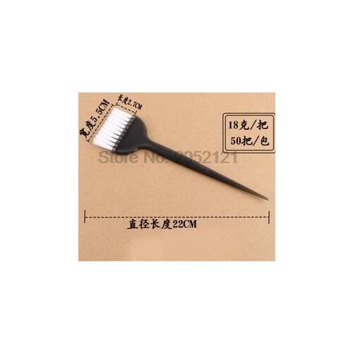 By dhl or ems 1000pcs Barber Plastic Hair Coloring Dye Salon Brush Comb Hairdressing Tinting Brush Application Styling Tools hot