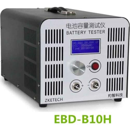 EBD-B10H 12-72V lithium lead acid battery capacity tester battery car twist car discharge meter
