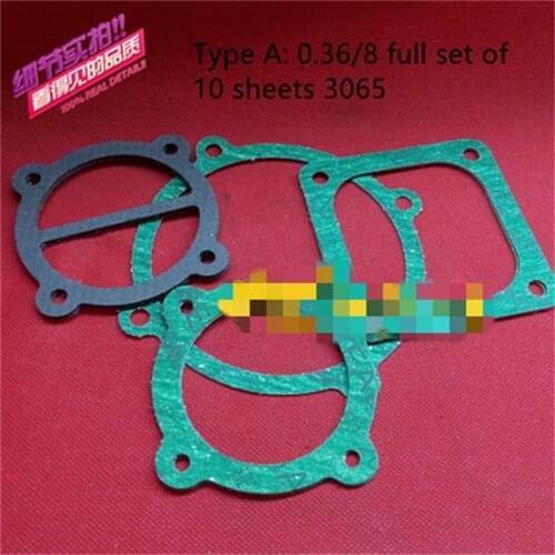 1pc W-0.36/8 gasket, cylinder diameter 65 gasket, air compressor, paper gasket, air pump 0.36 0.25 paper pad accessories