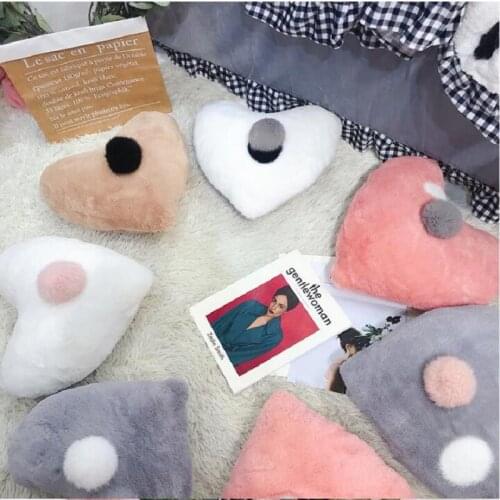 UBRUSH Creative Cushion Plush Fabric PP Cotton Filled Soft And Comfortable Skin For Home Sofa Seat Gift 38*6cm Cushion